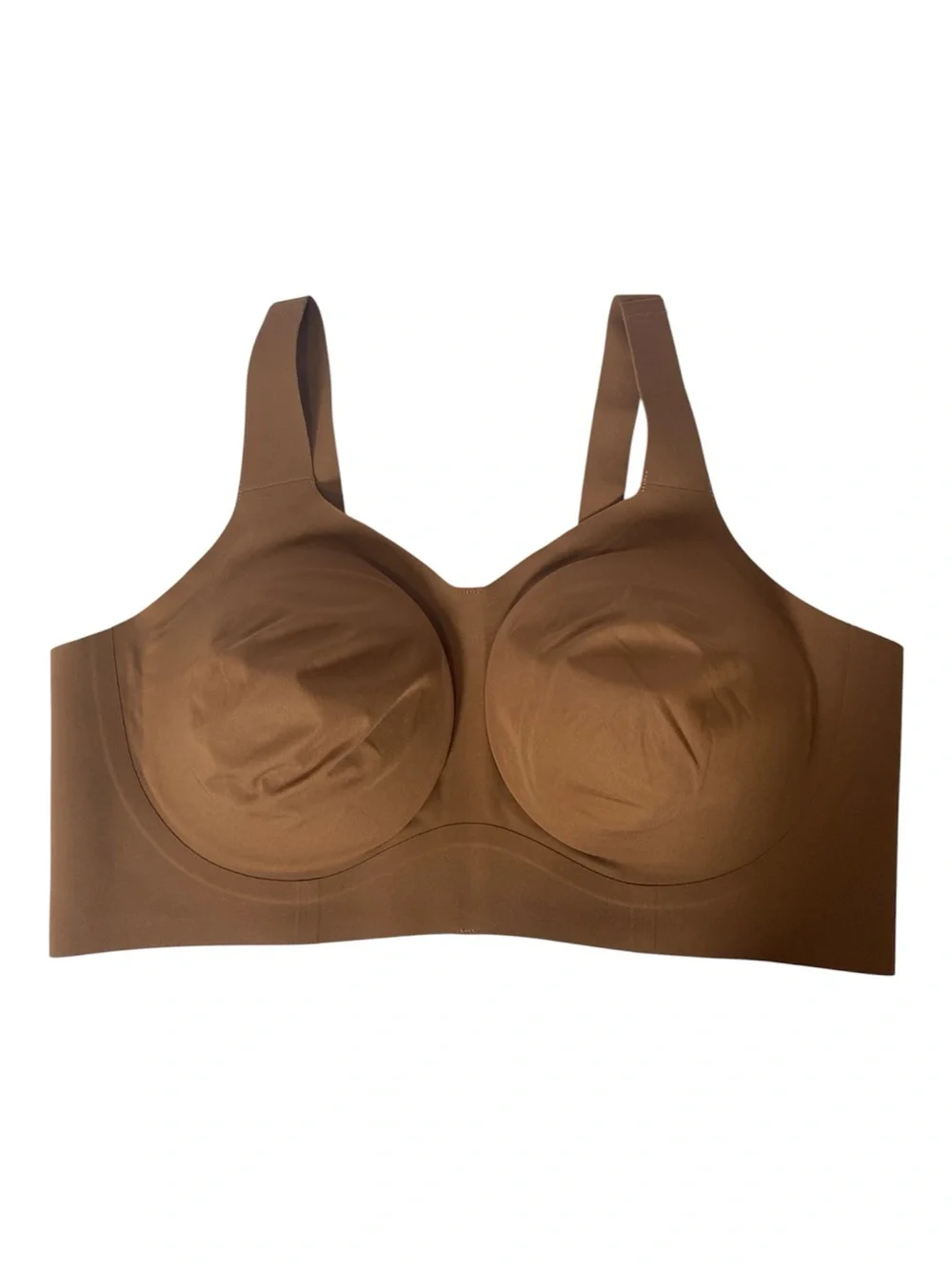 Evelyn & Bobbie Beyond Bra XL Brown Wirefree Comfy